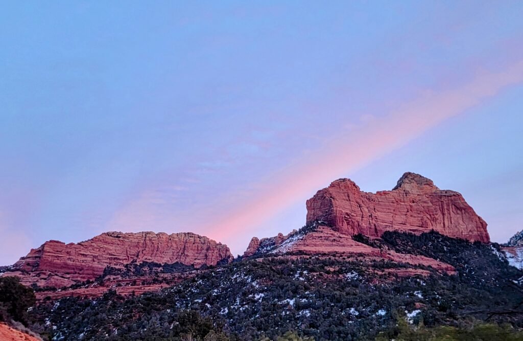 rainbow in sedona