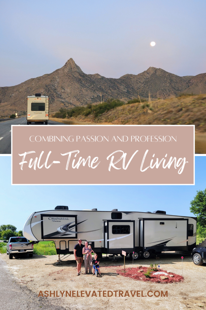 full-time rv living pinterest pin