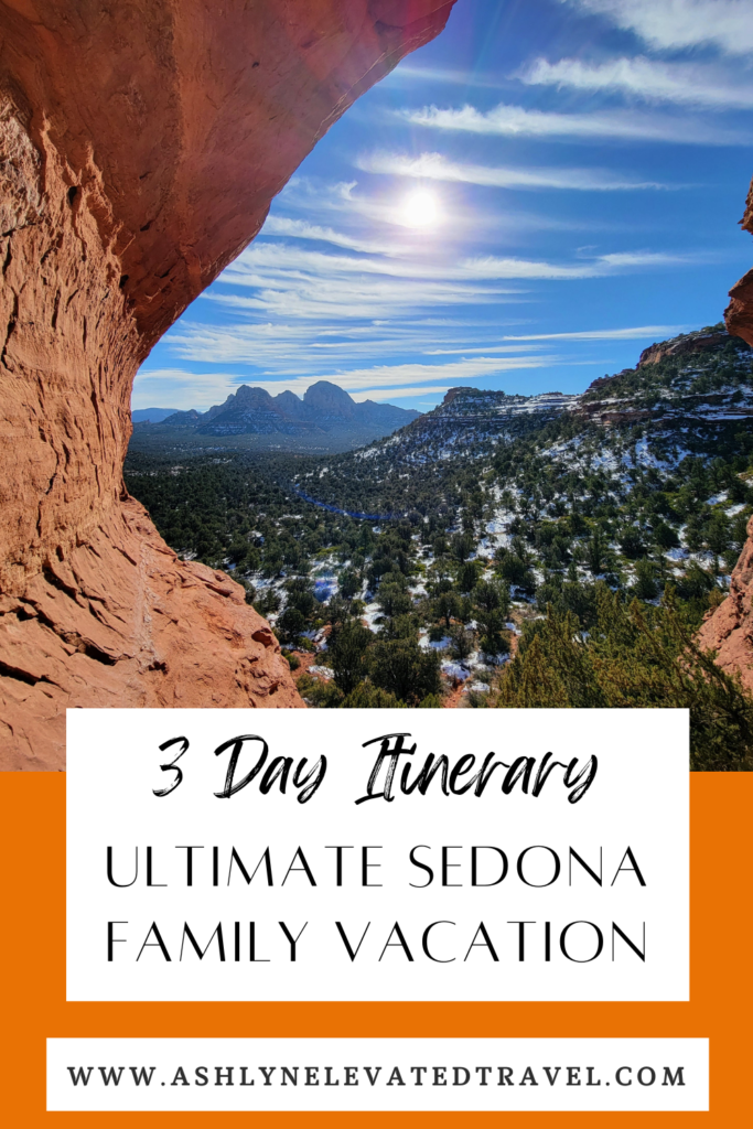 ultimate 3 day sedona itinerary pin pinterest