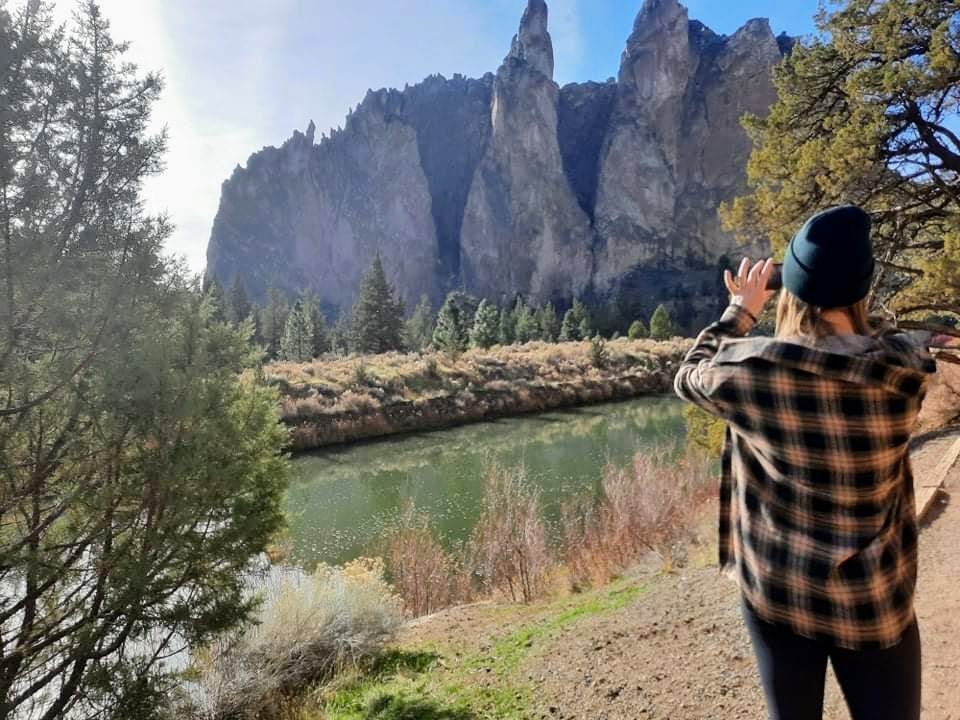 Ashlyn at Smith Rock State Park