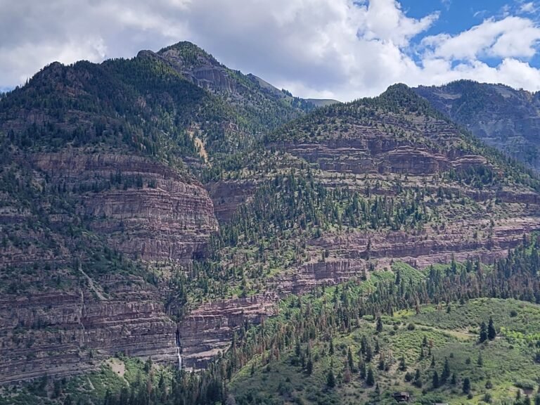 a gorgeous photo of ouray, one of the best attractions in southern colorado