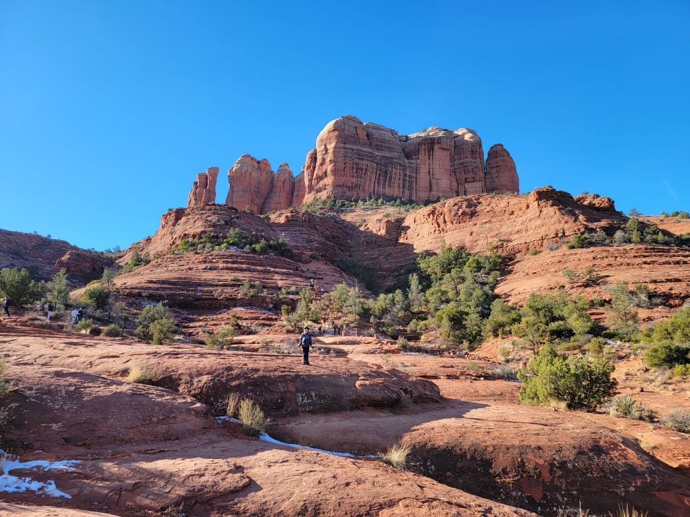 cooper hiking cathedral rock