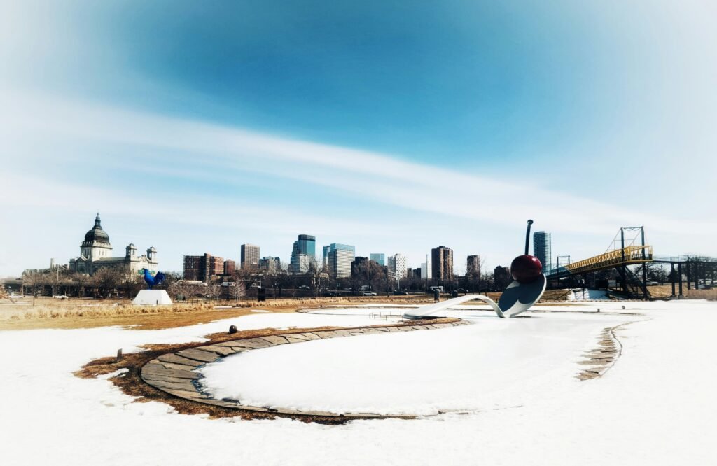 minneapolis sculpture garden winter