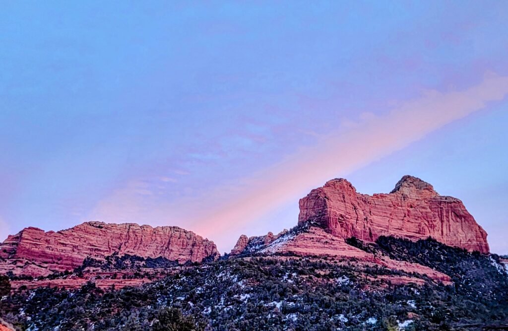 rainbow in sedona