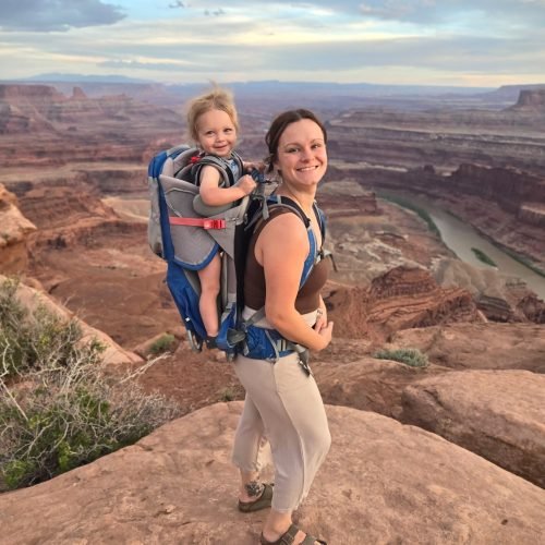 maverick and i at dead horse point state park utah